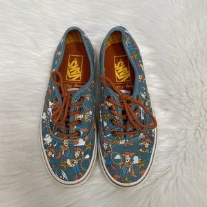 🔥RARE🔥-VANS Disney Pixar Toy Story Woody Shoes 6.5